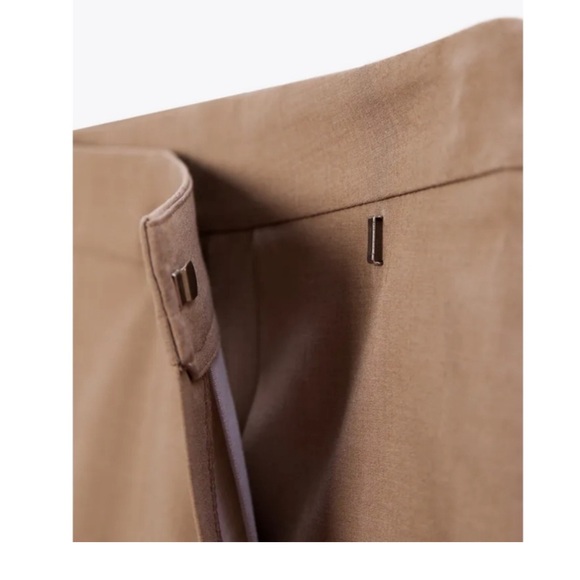 Zara pleated front skort size S🤎 - Picture 12 of 14